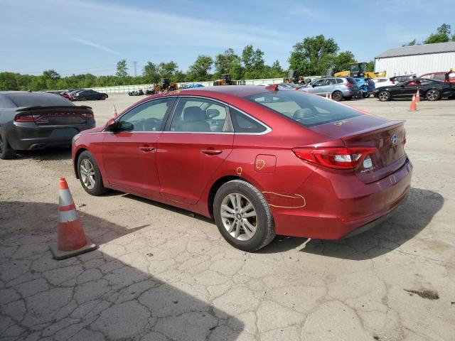 5NPE24AF3GH351895 - 2016 HYUNDAI SONATA SE RED photo 2