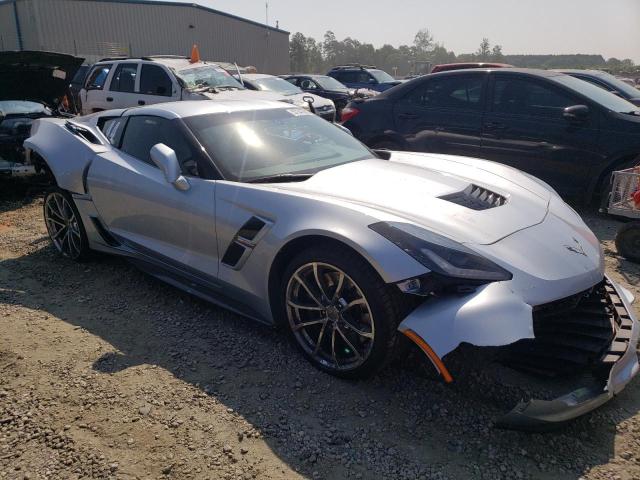 1G1YW2D77H5112872 - 2017 CHEVROLET CORVETTE GRAND SPORT 1LT SILVER photo 4