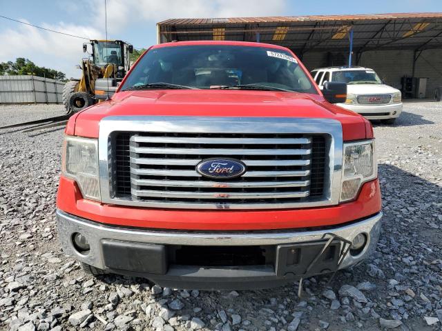 1FTFW1CT4CFA17342 - 2012 FORD F150 SUPERCREW RED photo 5