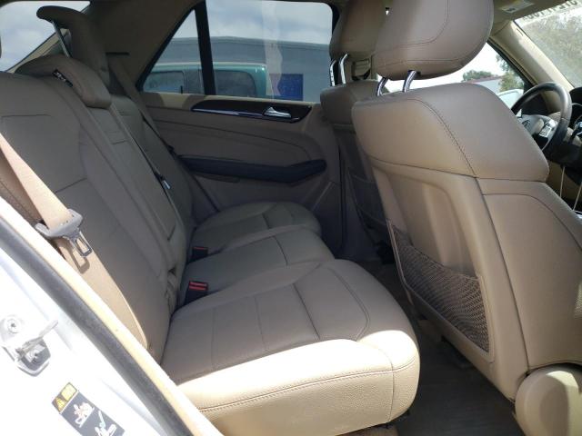 4JGDA5HB9EA391535 - 2014 MERCEDES-BENZ ML 350 4MATIC WHITE photo 10