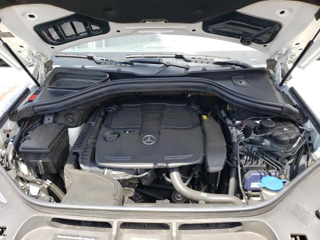 4JGDA5HB9EA391535 - 2014 MERCEDES-BENZ ML 350 4MATIC WHITE photo 11