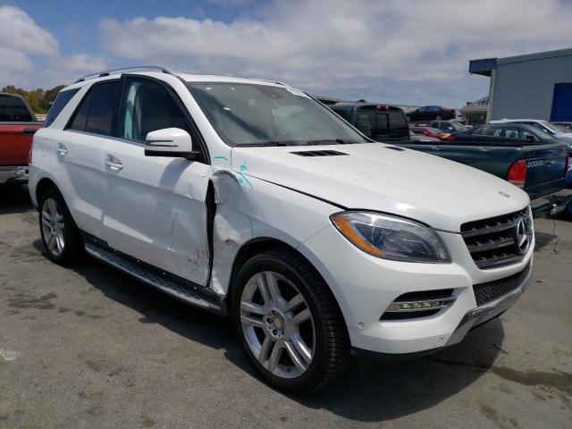 4JGDA5HB9EA391535 - 2014 MERCEDES-BENZ ML 350 4MATIC WHITE photo 4