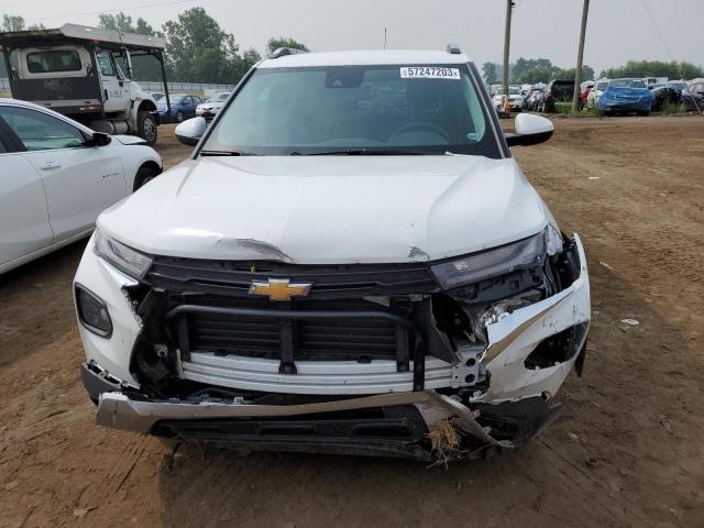 KL79MRSL3MB170254 - 2021 CHEVROLET TRAILBLAZE LT WHITE photo 5