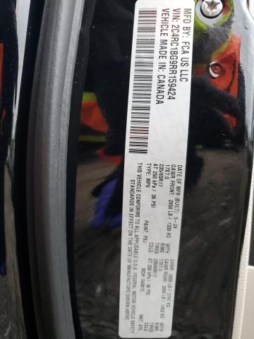 2C4RC1BG9RR159424 - 2024 CHRYSLER PACIFICA TOURING L BLACK photo 13