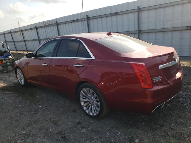1G6AR5S39E0131856 - 2014 CADILLAC CTS LUXURY COLLECTION MAROON photo 2