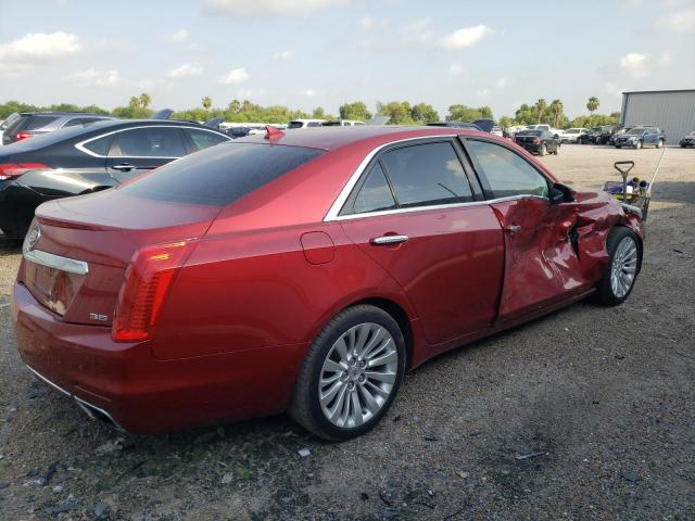 1G6AR5S39E0131856 - 2014 CADILLAC CTS LUXURY COLLECTION MAROON photo 3