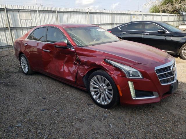 1G6AR5S39E0131856 - 2014 CADILLAC CTS LUXURY COLLECTION MAROON photo 4