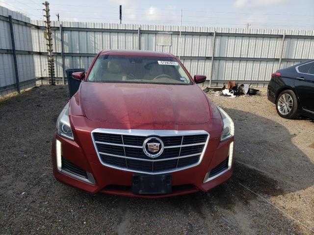 1G6AR5S39E0131856 - 2014 CADILLAC CTS LUXURY COLLECTION MAROON photo 5