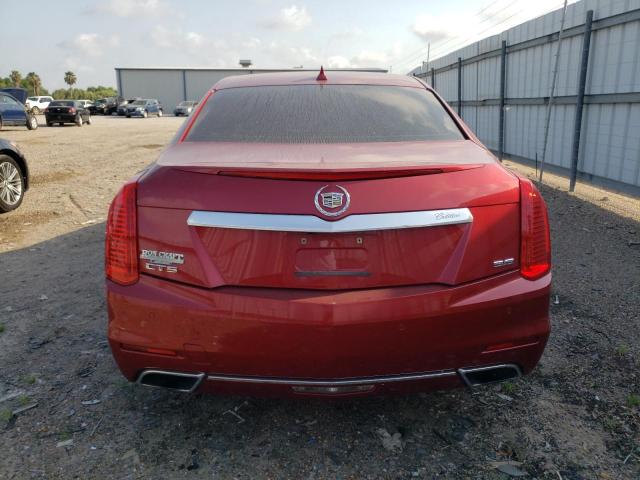 1G6AR5S39E0131856 - 2014 CADILLAC CTS LUXURY COLLECTION MAROON photo 6