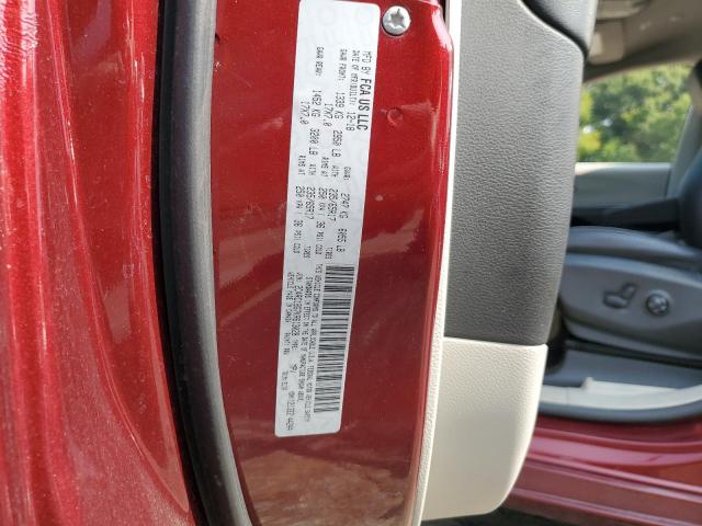 2C4RC1BG7KR613028 - 2019 CHRYSLER PACIFICA TOURING L წითელი ფოტო 14