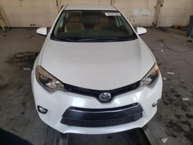 5YFBPRHE2FP221753 - 2015 TOYOTA COROLLA ECO WHITE photo 5