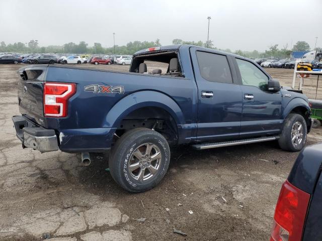 1FTEW1EP9KFB45456 - 2019 FORD F150 SUPERCREW BLUE photo 3