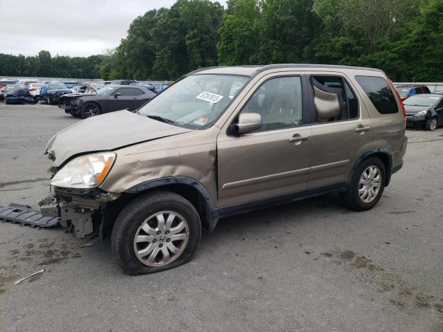 JHLRD78966C024868 - 2006 HONDA CR-V SE TAN photo 1