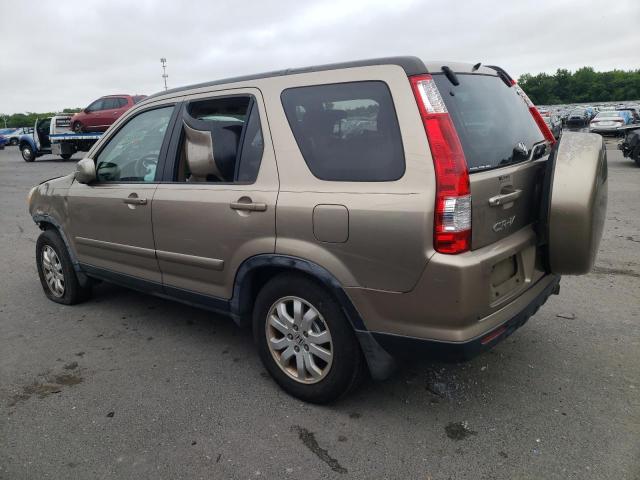 JHLRD78966C024868 - 2006 HONDA CR-V SE TAN photo 2