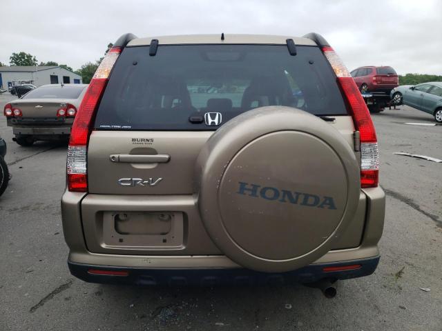 JHLRD78966C024868 - 2006 HONDA CR-V SE TAN photo 6