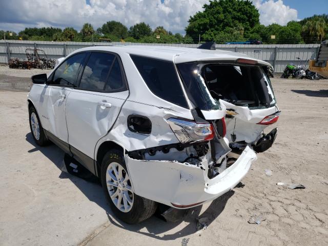 2GNAXHEV1J6272432 - 2018 CHEVROLET EQUINOX LS WHITE photo 3