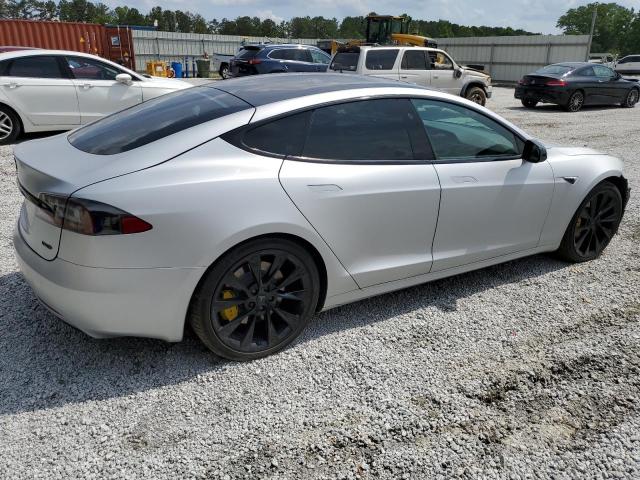 5YJSA1E20JF263310 - 2018 TESLA MODEL S 银色 照片 3