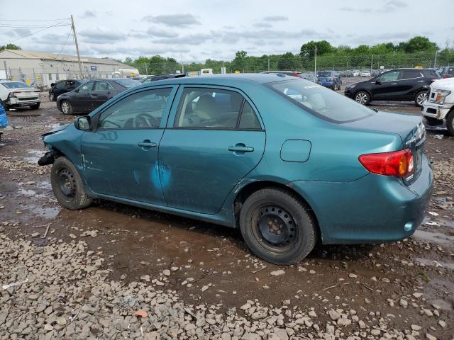 2T1BU4EE2AC286353 - 2010 TOYOTA COROLLA BASE GREEN photo 2