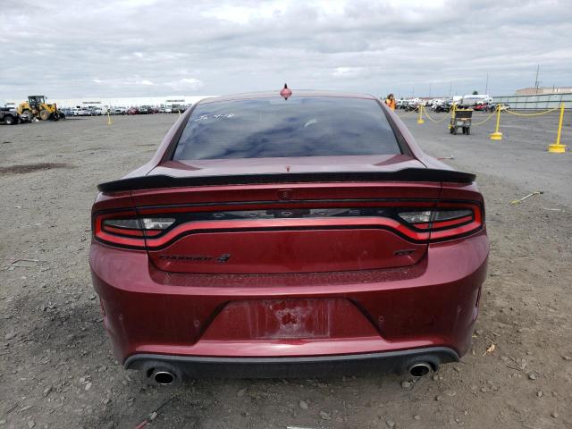 2C3CDXMG4NH221710 - 2022 DODGE CHARGER GT RED photo 6