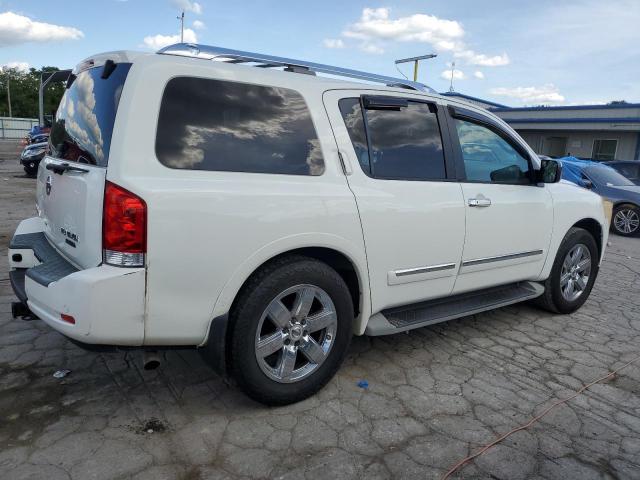 5N1BA0NF4AN613287 - 2010 NISSAN ARMADA PLATINUM WHITE photo 3