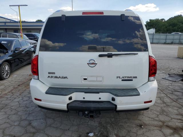 5N1BA0NF4AN613287 - 2010 NISSAN ARMADA PLATINUM WHITE photo 6