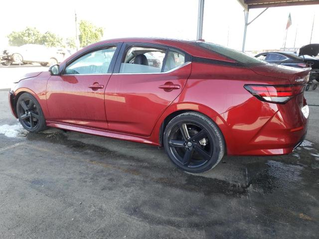 3N1AB8DV8MY325805 - 2021 NISSAN SENTRA SR RED photo 2