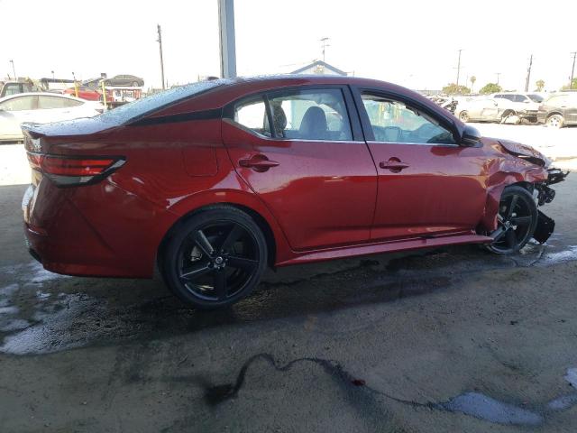 3N1AB8DV8MY325805 - 2021 NISSAN SENTRA SR RED photo 3