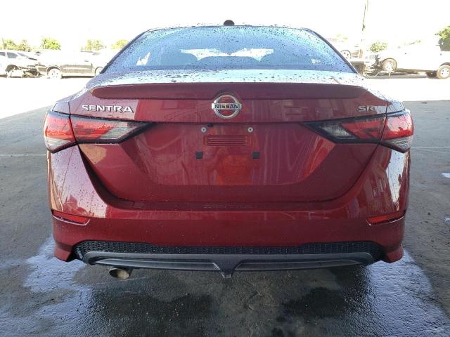 3N1AB8DV8MY325805 - 2021 NISSAN SENTRA SR RED photo 6