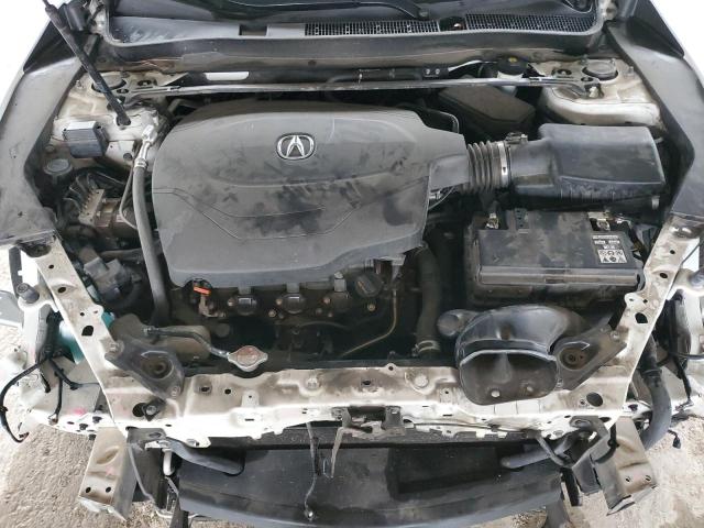 19UUB2F63JA011655 - 2018 ACURA TLX TECH+A WHITE photo 11