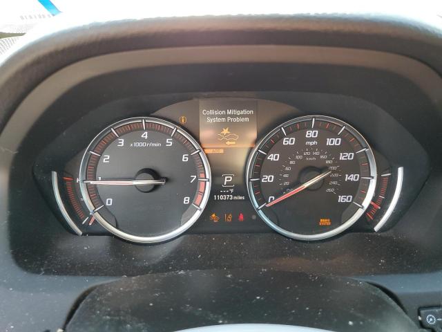 19UUB2F63JA011655 - 2018 ACURA TLX TECH+A WHITE photo 9