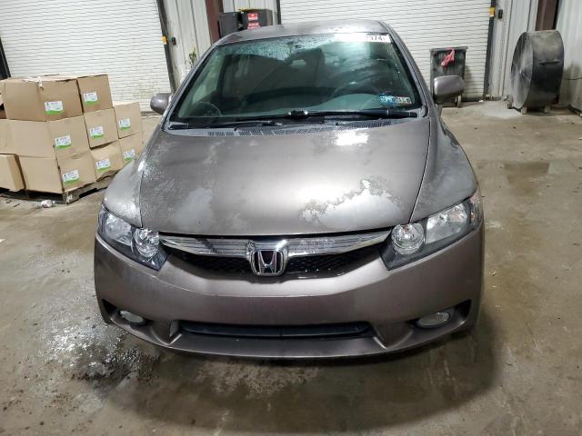 2HGFA1F65AH515051 - 2010 HONDA CIVIC LX-S GRAY photo 5