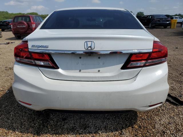 19XFB2F92FE025620 - 2015 HONDA CIVIC EXL WHITE photo 6