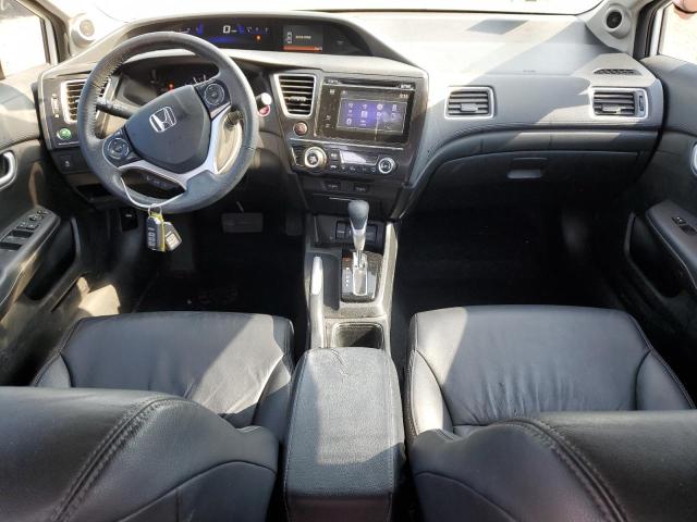 19XFB2F92FE025620 - 2015 HONDA CIVIC EXL WHITE photo 8