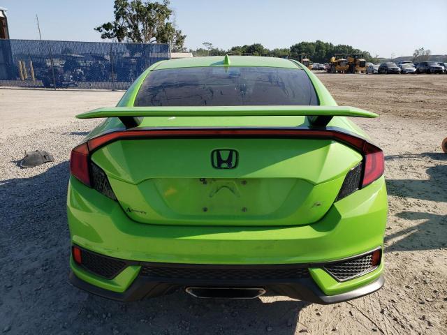 2HGFC3A50HH752075 - 2017 HONDA CIVIC SI GREEN photo 6