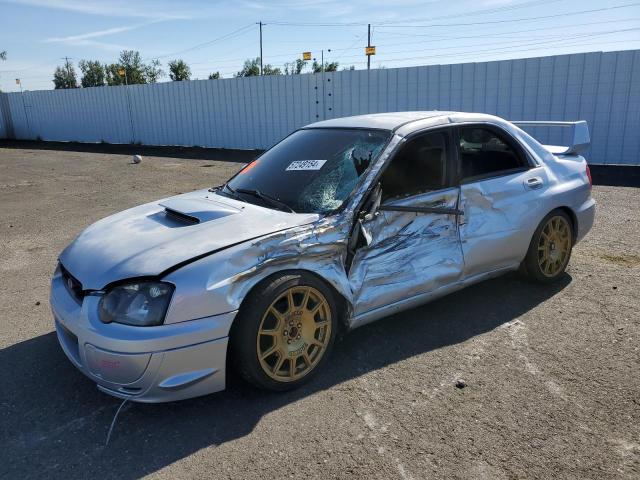 JF1GD29604G502872 - 2004 SUBARU IMPREZA WRX SILVER photo 1