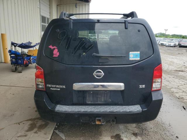 5N1AR18W36C609174 - 2006 NISSAN PATHFINDER LE 黑色 照片 6