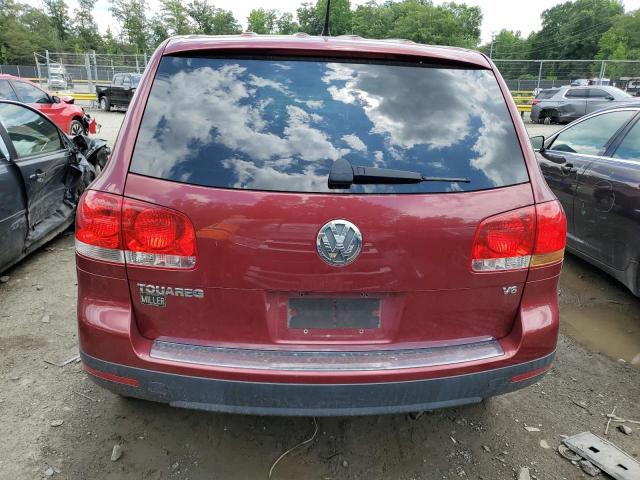 WVGZG77L16D041004 - 2006 VOLKSWAGEN TOUAREG 3.2 BURGUNDY photo 6