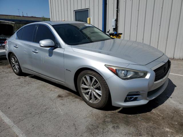 JN1AV7AP7EM690360 - 2014 INFINITI Q50 HYBRID PREMIUM SILVER photo 4