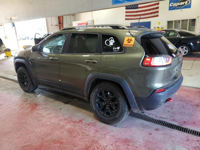 1C4PJMBX1KD104876 - 2019 JEEP CHEROKEE TRAILHAWK GREEN photo 2
