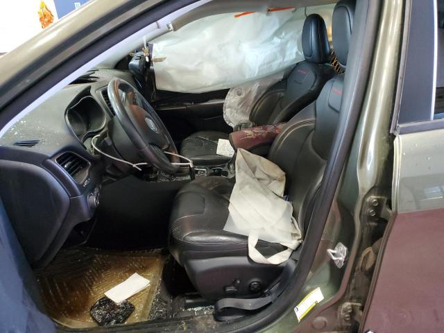 1C4PJMBX1KD104876 - 2019 JEEP CHEROKEE TRAILHAWK GREEN photo 7