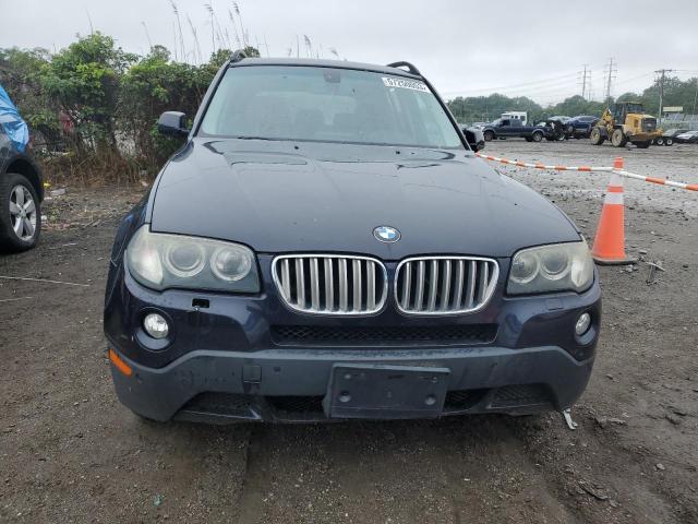 WBXPC93419WJ31069 - 2009 BMW X3 XDRIVE30I BLUE photo 5