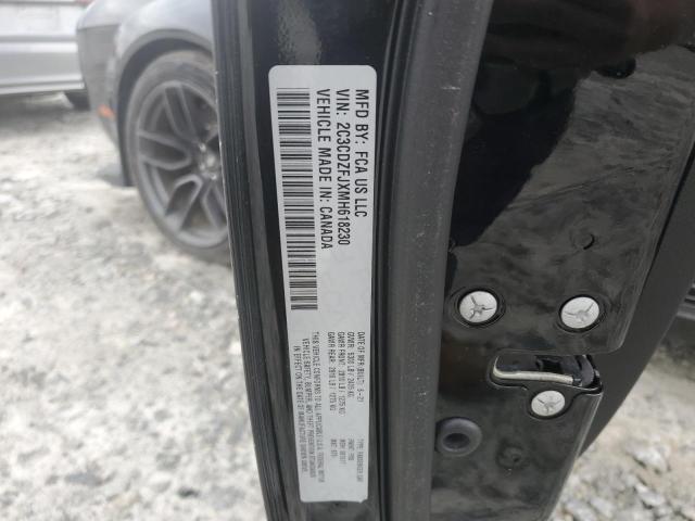 2C3CDZFJXMH618230 - 2021 DODGE CHALLENGER R/T SCAT PACK BLACK photo 12