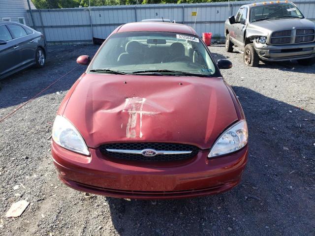 1FAFP552X2G262038 - 2002 FORD TAURUS SES MAROON photo 5