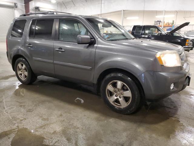 5FNYF4H56BB046378 - 2011 HONDA PILOT EXL GRAY photo 4