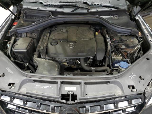 4JGDA5HB0FA590281 - 2015 MERCEDES-BENZ ML 350 4MATIC BLACK photo 12
