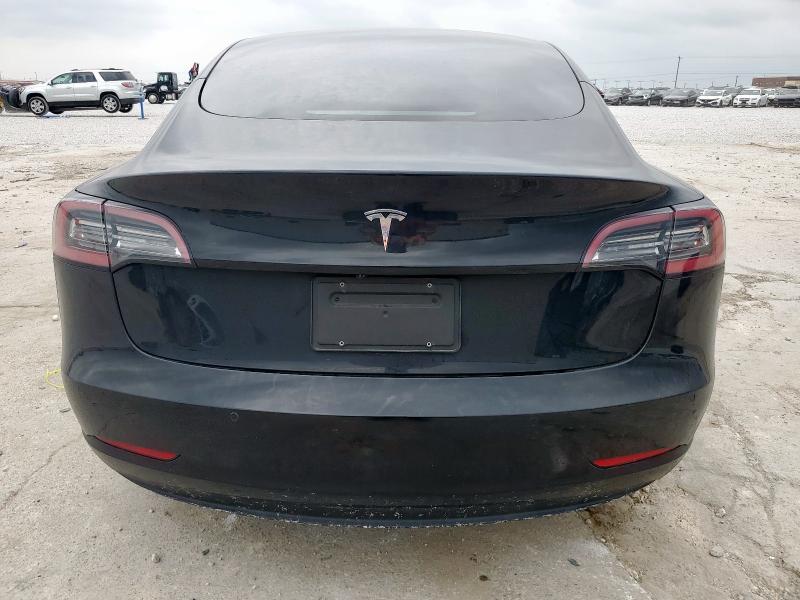 5YJ3E1EA6MF006429 - 2021 TESLA MODEL 3 Սև լուսանկար 6