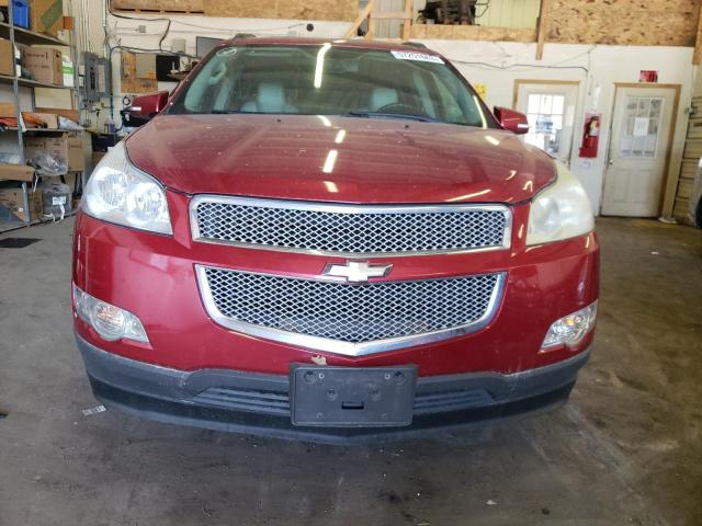 1GNKVLED5CJ204676 - 2012 CHEVROLET TRAVERSE LTZ RED photo 5