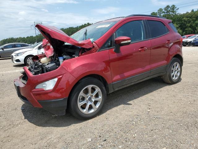 MAJ3P1TE6JC225583 - 2018 FORD ECOSPORT SE MAROON photo 1