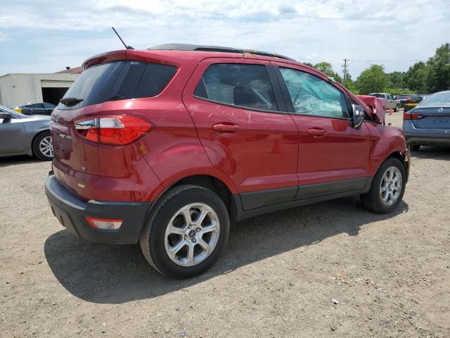 MAJ3P1TE6JC225583 - 2018 FORD ECOSPORT SE MAROON photo 3