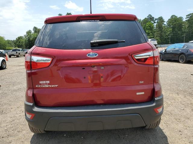 MAJ3P1TE6JC225583 - 2018 FORD ECOSPORT SE MAROON photo 6